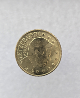 Люксембург.  50 евроцентов  2024г.  регулярный чекан,  из ролла. - Мир монет