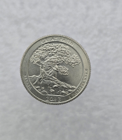 25 ентов 2013г. США.  D . Национальный парк № 18-Грейт-Бейсин. Невада, состояние UNC.  - Мир монет