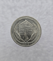 25 центов 2015г. США.  D . Национальный монумент  № 26-Гомстед. Небраска, состояние UNC.  - Мир монет