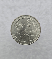 25 центов 2016г. США.  D . Национальный исторический парк № 32-Камберленд-Гэп. Кентукки, состояние UNC.  - Мир монет