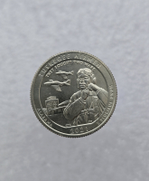 25 центов 2021г. № 56.  S . Национальное историческое место -Пилоты из Таскиги. Алабама, состояние UNC.  - Мир монет