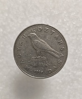  Венгрия.  50 форинтов 2003 г  Сокол,  регулярный чекан,  AU. - Мир монет
