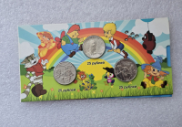 Подарок  из 3 мультиков : Ежик в тумане , Фиксики , Иван царевич и серый волк , в капсульном планшете. - Мир монет