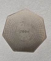 Замбия.  1000 квача 2004 Замбия Годовой календарь . UNC. - Мир монет