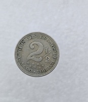Панама. 2.5 сентесимо 1907г.  Герб,  отличный сохран. - Мир монет