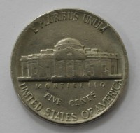 5 центов 1982г.  Р, США, состояние XF - Мир монет