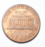 1 цент 1998г. США. б/б, состояние VF. - Мир монет