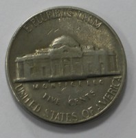5 центов 1970г. D. США, состояние VF.+ - Мир монет