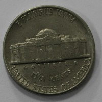 5 центов 1991г. P. США, никель, состояние VF - Мир монет