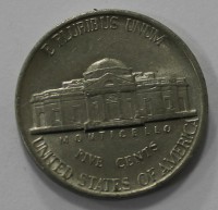 5 центов 1995г. D. США, никель, состояние VF+ - Мир монет