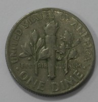 10 центов  1968г. D. США,  состояние VF - Мир монет