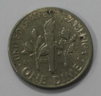 10 центов 1975г.  без букв ,США,  состояние  VF+ - Мир монет