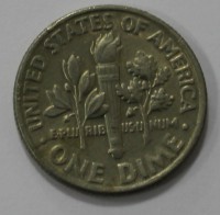 10 центов  1987г. P. США,  состояние VF-XF. - Мир монет