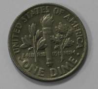 10 центов 1989г. P.  США, состояние VF - Мир монет