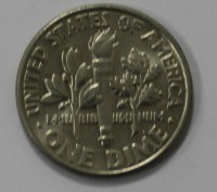 10 центов  2001г. D. США, состояние UNC - Мир монет