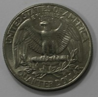 25 центов 1998г. Р. США.  состояние VF. - Мир монет
