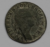     3 крейцера 1781г. Германия .  Фридрих Великий,  серебро,вес 1,48гр, состояние F. - Мир монет