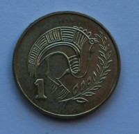 1 цент 2004г. Кипр, никелевая бронза,состяоние VF-XF - Мир монет
