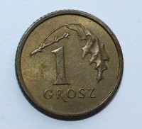 1 грош 2002г. Польша, состояние  - Мир монет