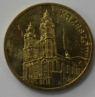 2 злотых 2010 г.  Польша. Кшешув , состояние UNC. - Мир монет