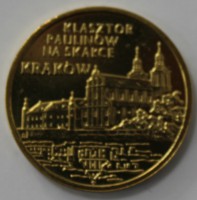 2 злотых 2011г.  Польша. Краков ,  состояние UNC. - Мир монет