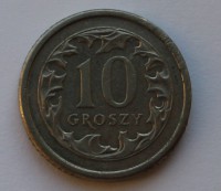 10 грошей 2006г. Польша, состояние  - Мир монет