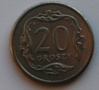 20 грошей 2009г. Польша, состояние  - Мир монет