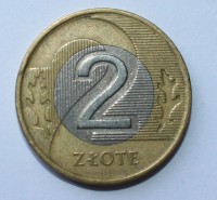 2 злотых 1994г. Польша, состояние  - Мир монет