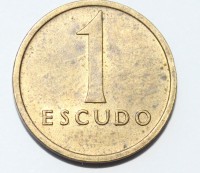 1 эскудо 1981г. Португалия, состояние VF - Мир монет