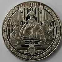 2 фунта 2019г. Южная Джорджия и Южные Сендвичевы острова.  200 лет королеве Виктории, Пруф, - Мир монет