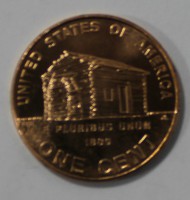 1 цент 2009г.  США. Раннее детство в Кентукки, cостояние UNC. - Мир монет