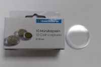 Капсулы для монет  диаметром  32 мм.  Lеuchtturm. Германия. - Мир монет