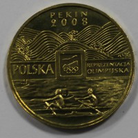  2 злотых 2008 г,  Польша. XXIX  Олимпийские игры в Пекине,   состояние  UNC. - Мир монет