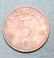 5 эре 1979г. Дания, плакированая медь, состояние VF. - Мир монет