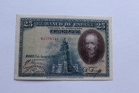 Банкнота  25 песет 1928г. Испания,состояние XF. - Мир монет