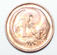 1 цент 1982г. Австралия. Кускус,  состояние F+ - Мир монет