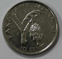 10 сенити 2002г. Тонга, состояние UNC. - Мир монет