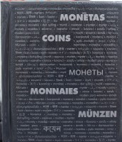  Альбом  Гранд   на 200 монет  в холдерах 50 х 50мм. Германия. - Мир монет