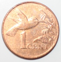 1 цент 2006г. Тринидад и Тобаго,состояние VF - Мир монет