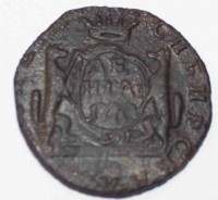 Денга 1770г. Екатерина II, медь, состояние VF - Мир монет