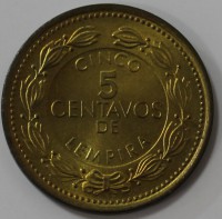 5 сентаво 1999г..г. Гондурас, состояние XF - Мир монет