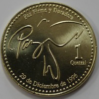 1 кетсаль 2006г. Гватемала, состояние UNC - Мир монет