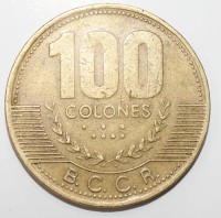 100 колон 1997г. Коста Рика, состояние VF - Мир монет