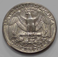 25 центов 1988г. D США, состояние XF - Мир монет