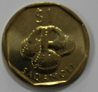 1 доллар 2010г. Фиджи,состояние UNC - Мир монет