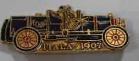 Значек " Италия 1907г.", алюминий, застежка. - Мир монет