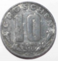 10 грошен 1948г. Австрия, состояние VF-XF - Мир монет