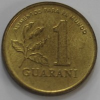 1 гуарани 1993г. Парагвай, состояние VF+ - Мир монет