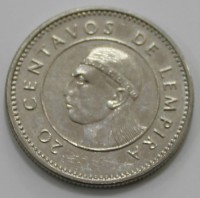 20 сентаво 2010г. Гондурас, состояние XF - Мир монет