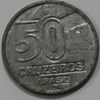 50 крузейро 1961г. Бразилия, состояние F-VF - Мир монет